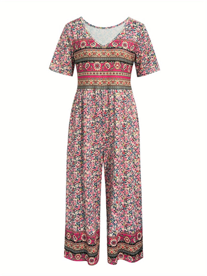 Grace & Jess | Wide-Leg Pants Dress