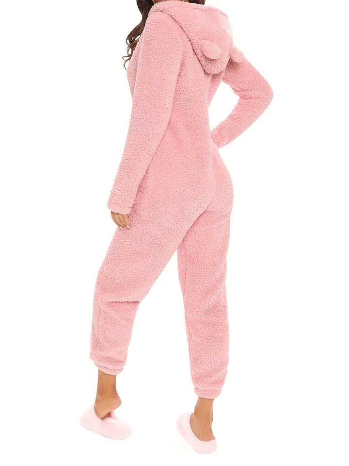 Grace & Jess | Plush Fleece Pyjama Jumpsuit -