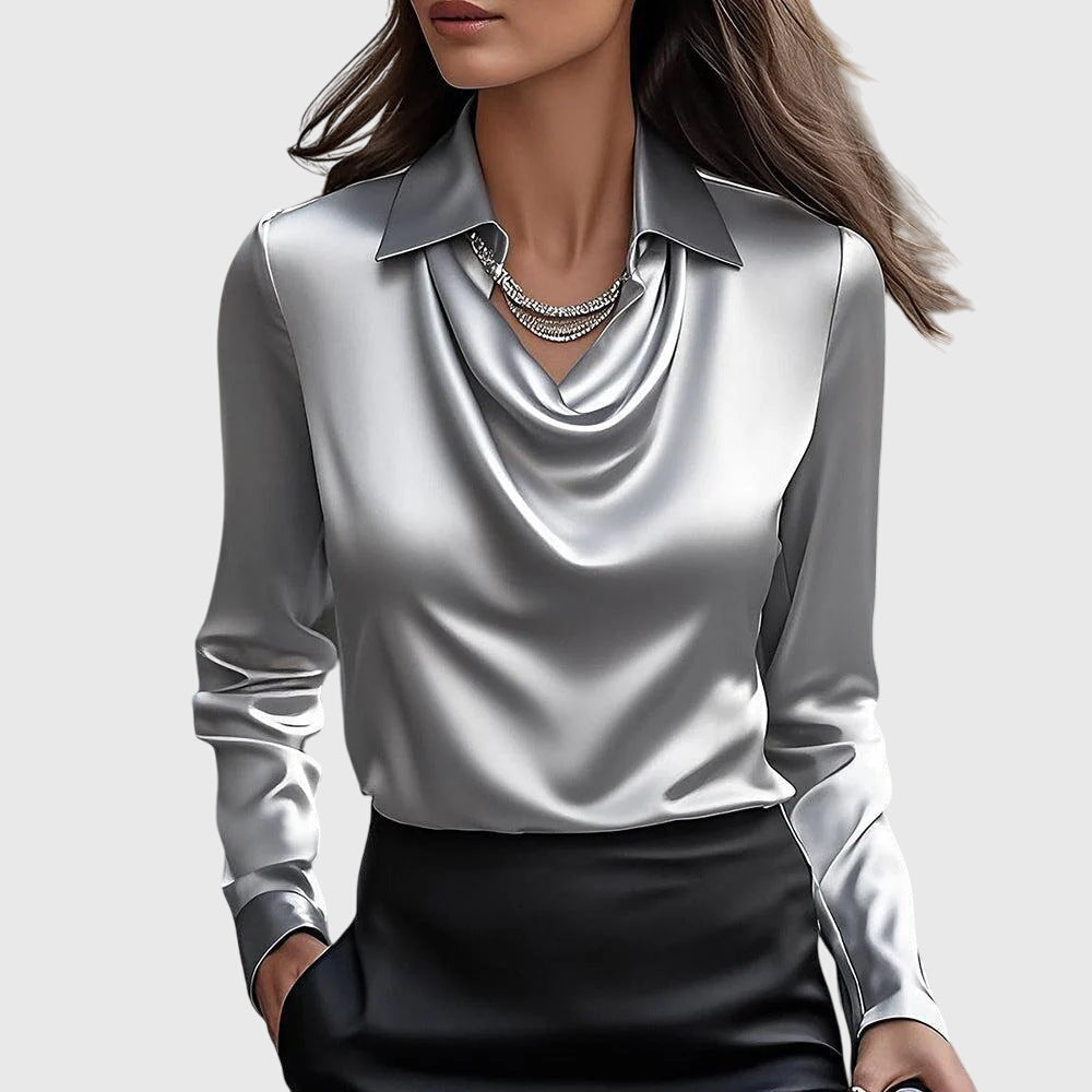 Grace & Jess | Elegant blouse in satin look