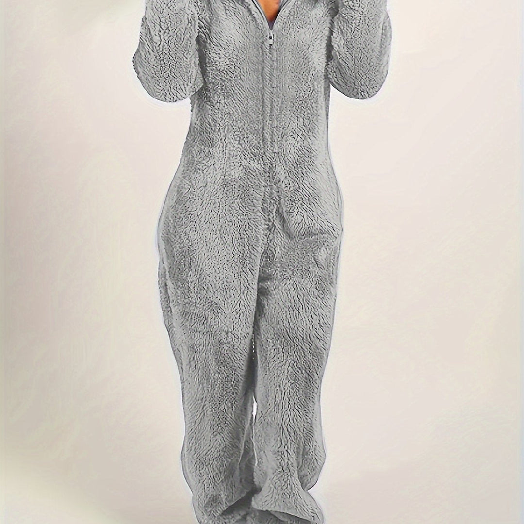 Grace & Jess | Plush Fleece Pyjama Jumpsuit -
