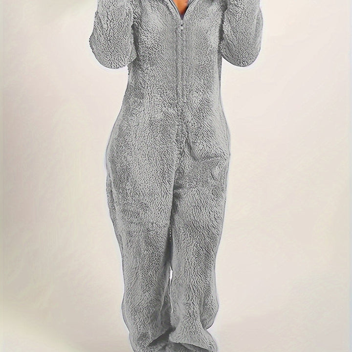 Grace & Jess | Plush Fleece Pyjama Jumpsuit -