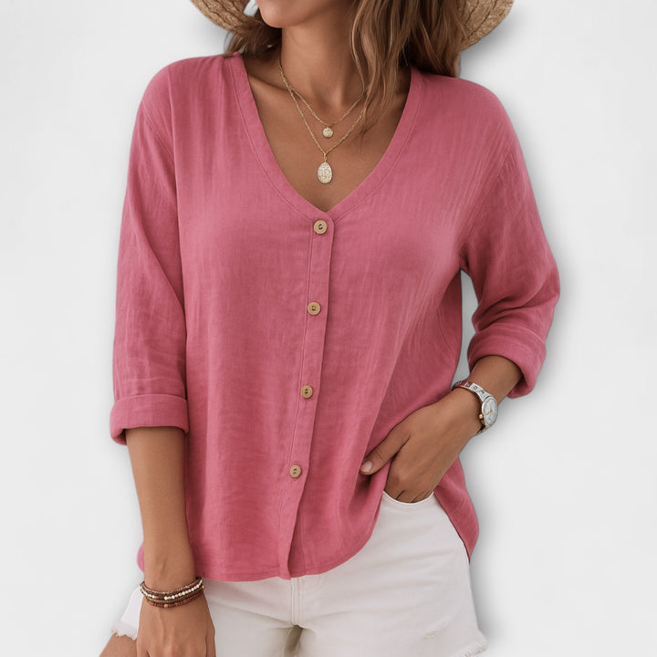 Grace & Jess | Casual Button-Up Shirt