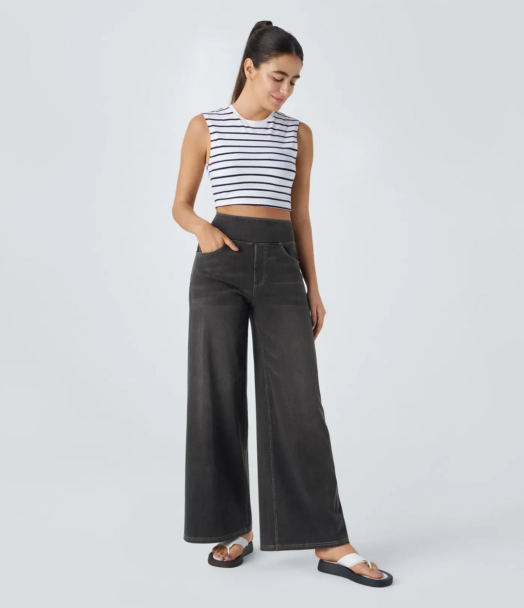 Grace & Jess | Comfortable & Stretchy High-Waisted Pants