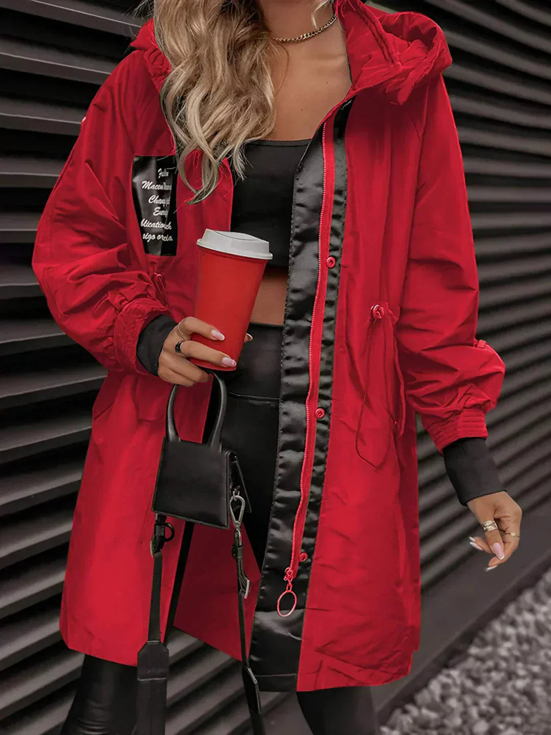 Grace & Jess | Hooded Windbreaker