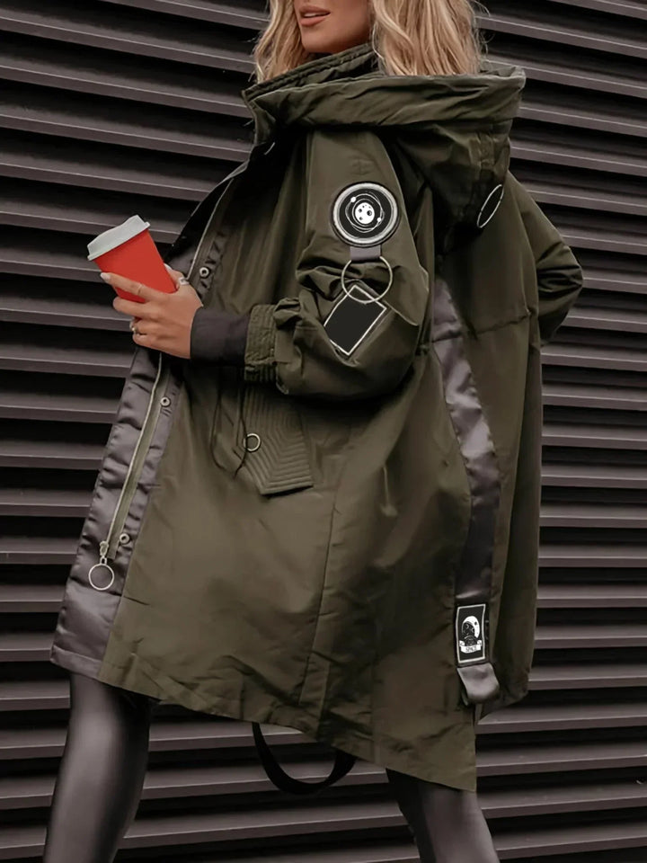 Grace & Jess | Hooded Windbreaker