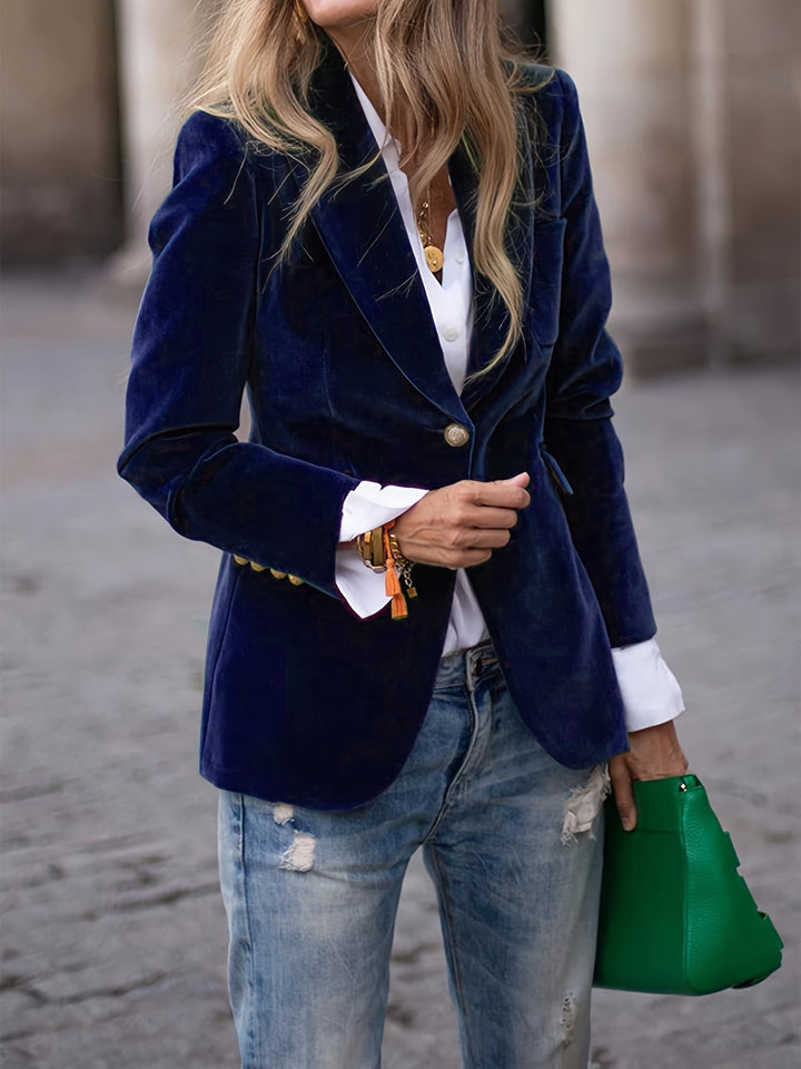 Grace & Jess |  Velvet Blazer