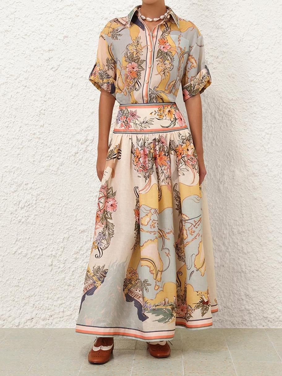 Grace & Jess | Midi Skirt