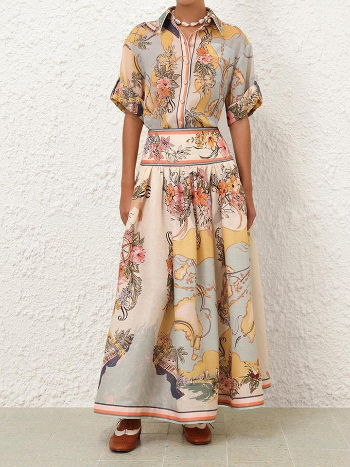 Grace & Jess | Midi Skirt