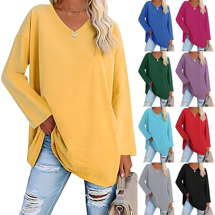 Grace & Jess | Relaxed V-Neck Sweater