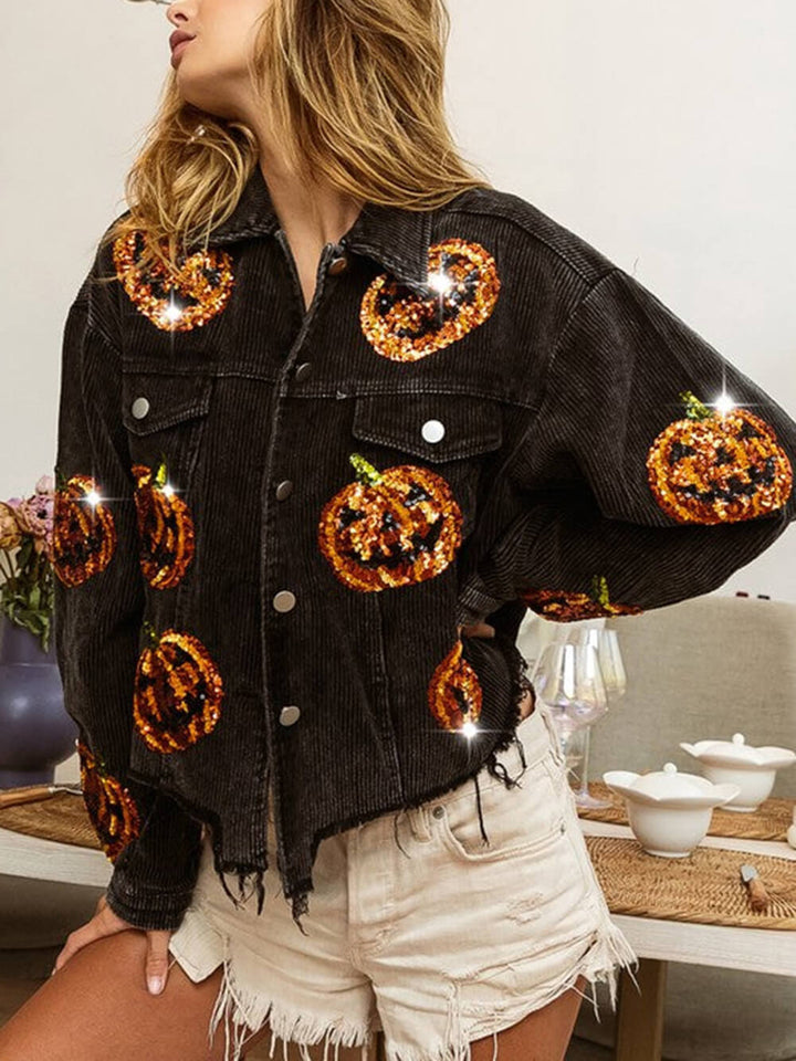 Grace & Jess | Sequin Oversized Jacket