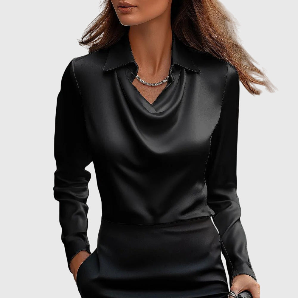 Grace & Jess | Elegant blouse in satin look
