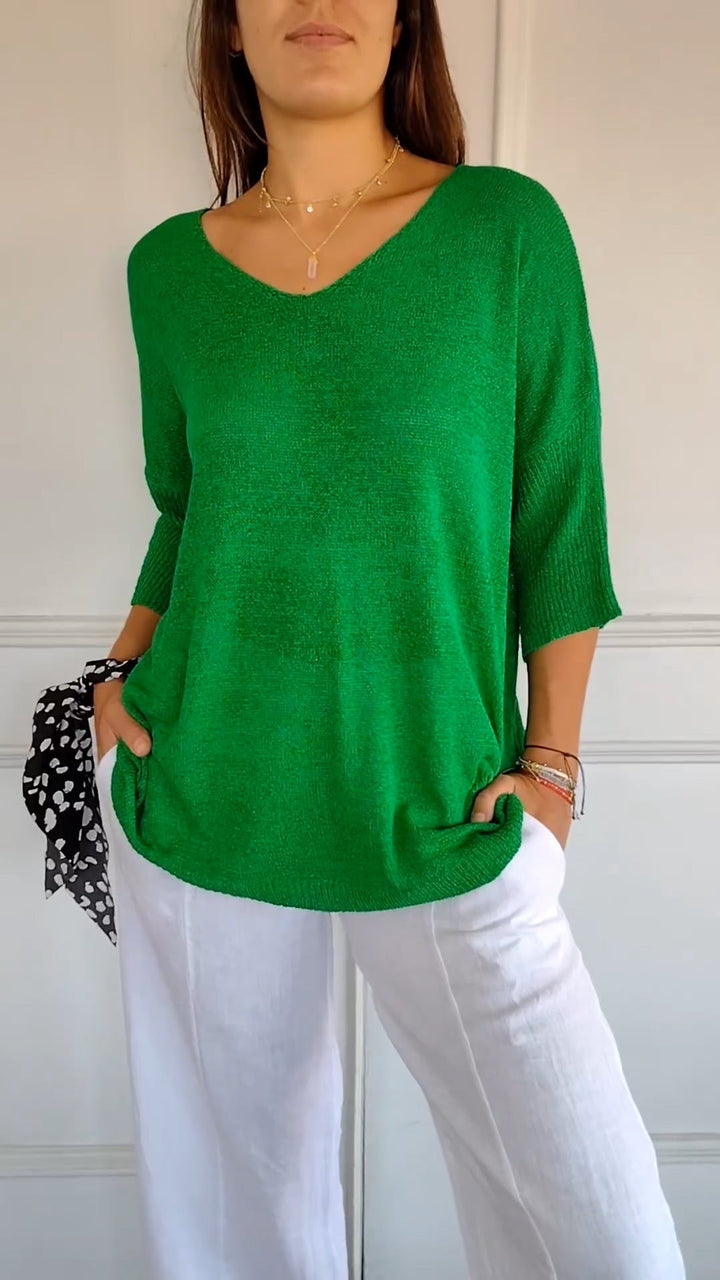Grace & Jess | Timeless V-Neck Top