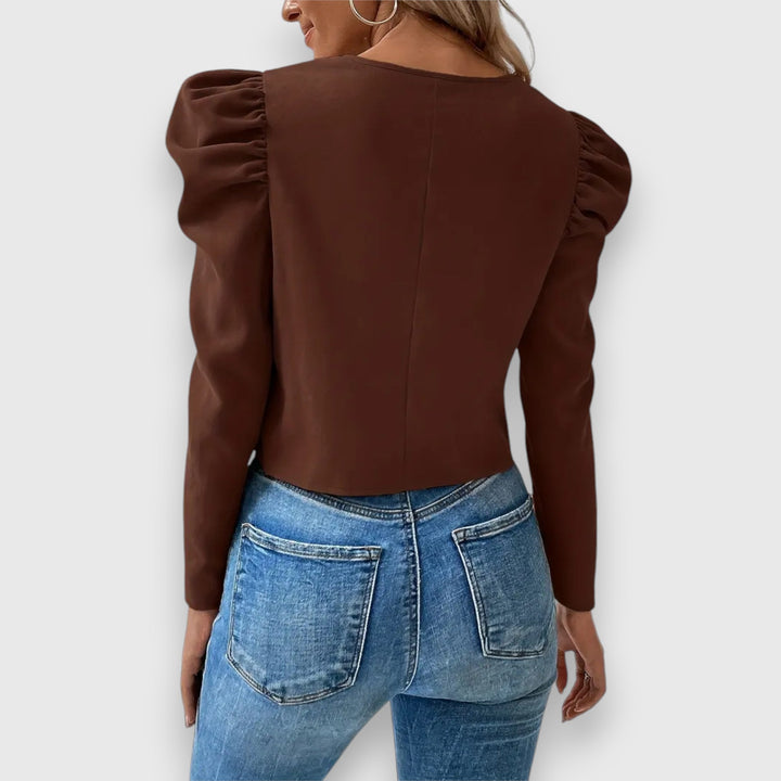 Grace & Jess | Puff-sleeved jacket