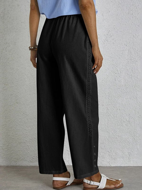Grace & Jess | Effortless Buttoned Pants