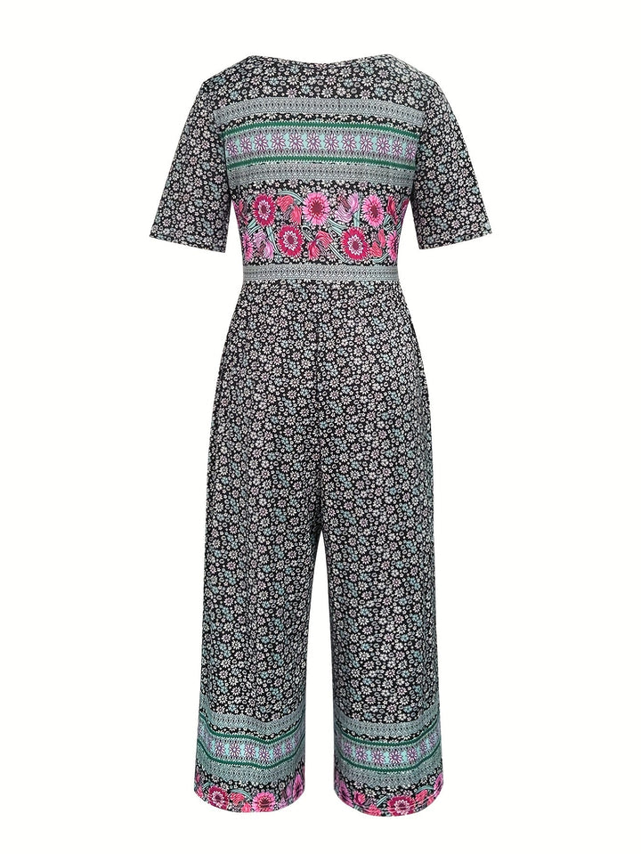 Grace & Jess | Print Casual Versatile Dress