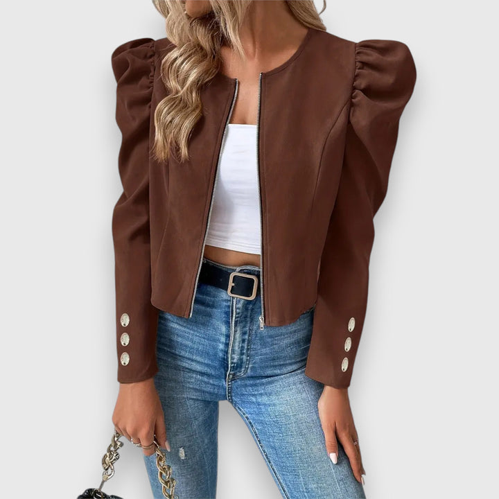 Grace & Jess | Puff-sleeved jacket
