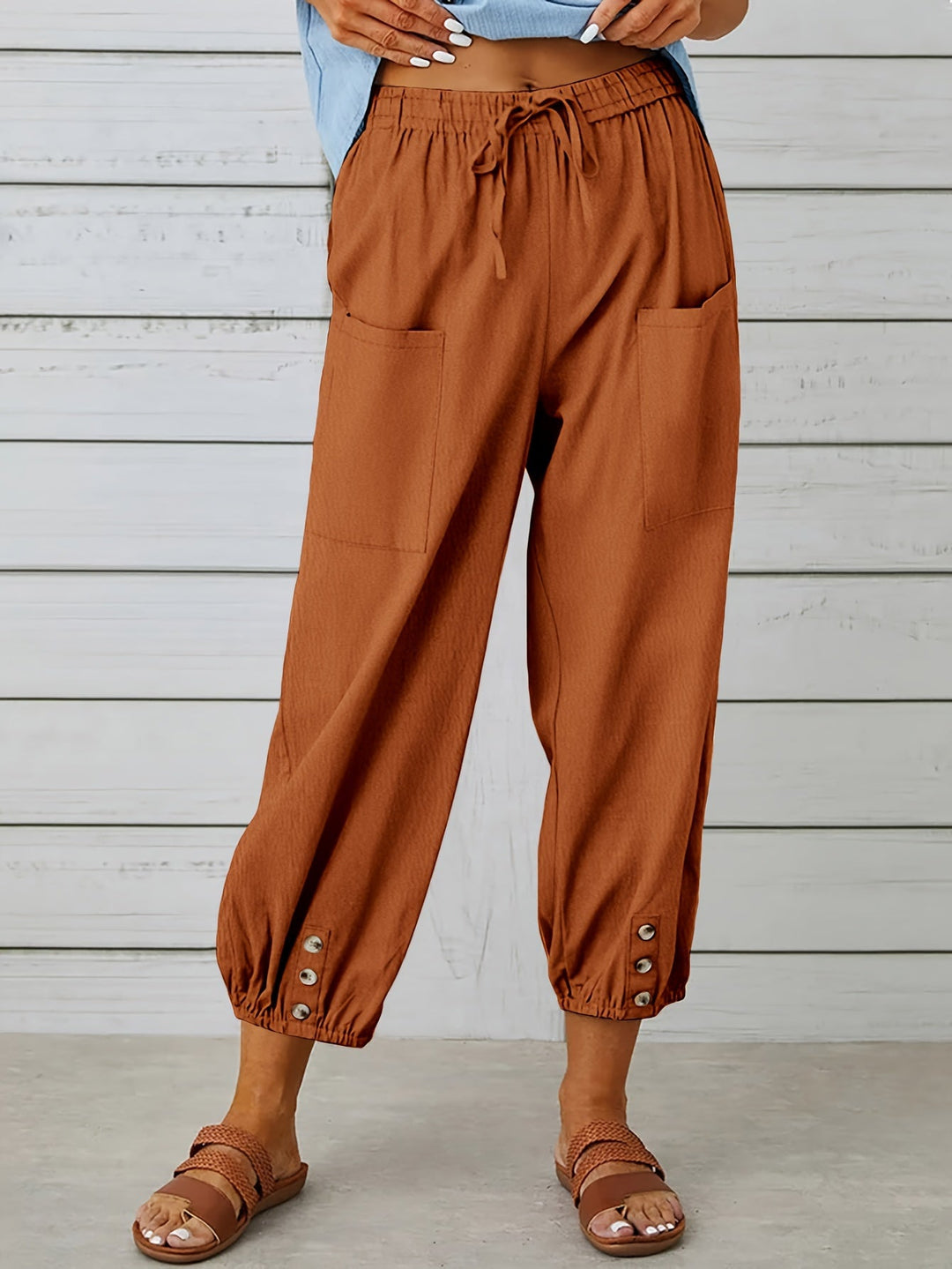 Grace & Jess | Leg Capri Pants