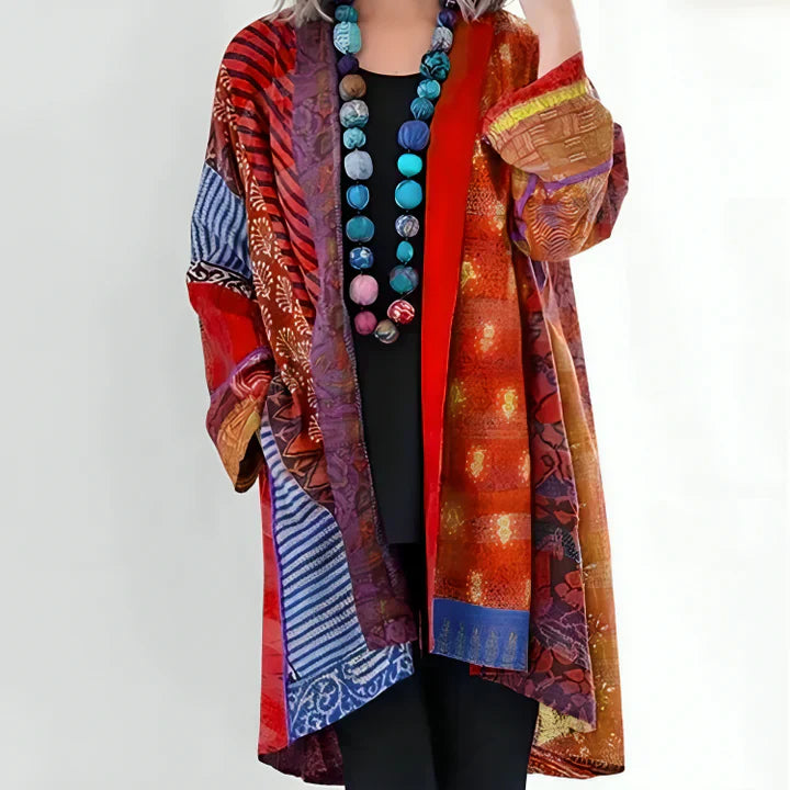 Grace & Jess | Women's Bohemian Print Kimono