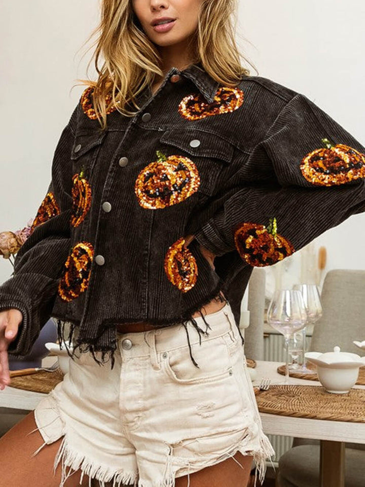 Grace & Jess | Sequin Oversized Jacket