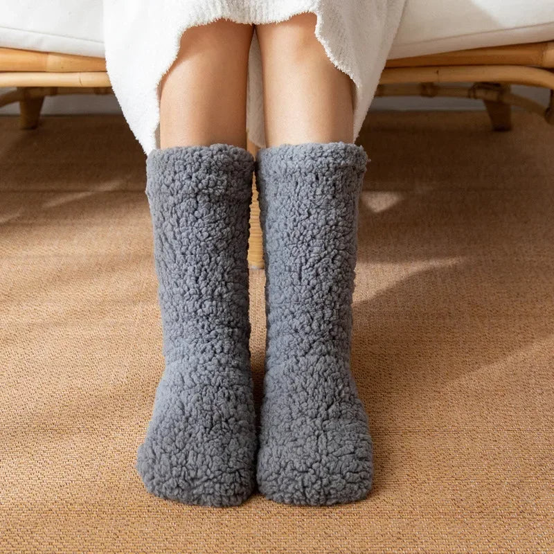 Grace & Jess | Velvet Slipper Socks