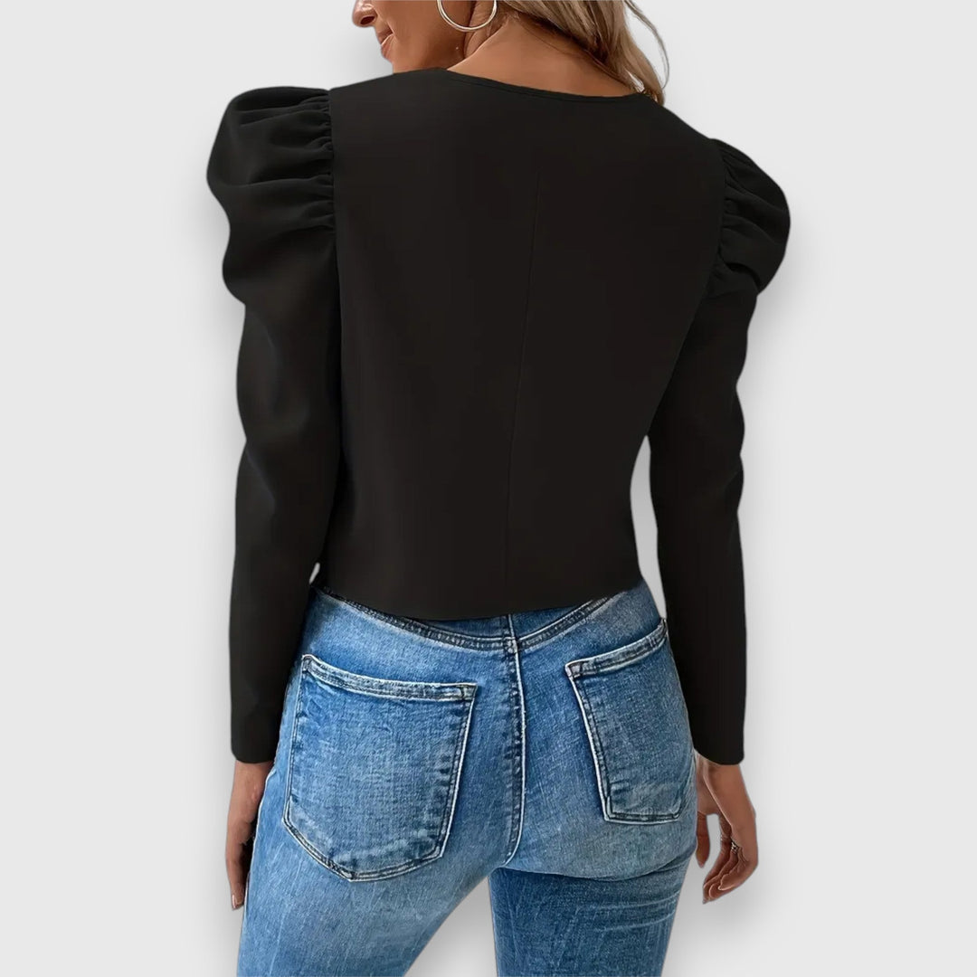 Grace & Jess | Puff-sleeved jacket