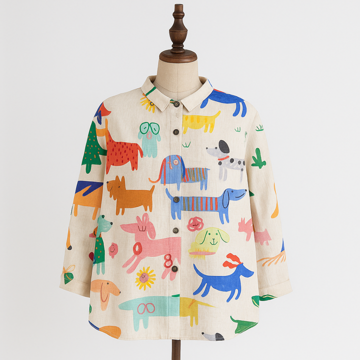 Grace & Jess | Stylish Everyday Shirt with Pattern
