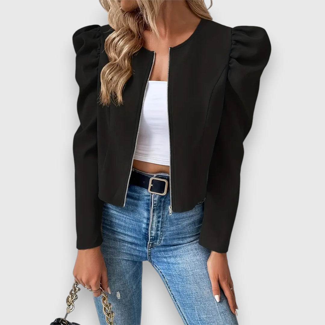 Grace & Jess | Puff-sleeved jacket