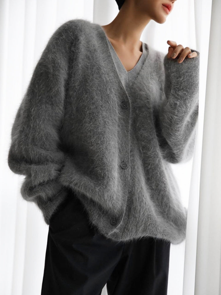 Grace & Jess | Vegan Knit Long Sleeve Cardigan