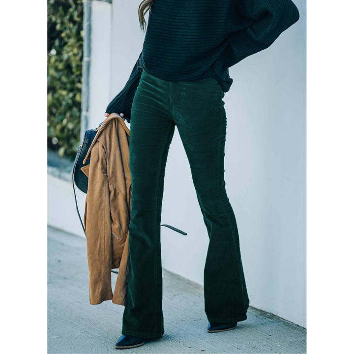 Grace & Jess | Corduroy Flare Pants
