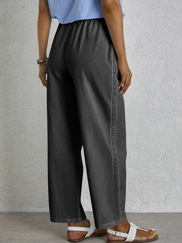 Grace & Jess | Effortless Buttoned Pants