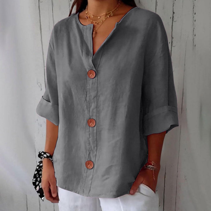 Grace & Jess |  Coastal Linen Blouse