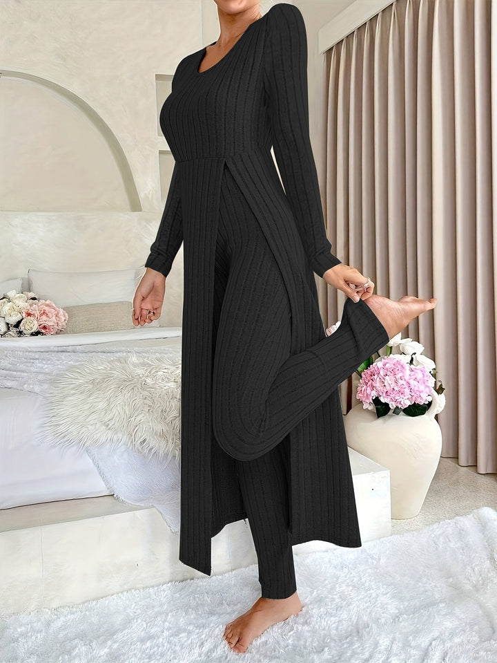 Grace & Jess | Long-sleeved Top and Bottom