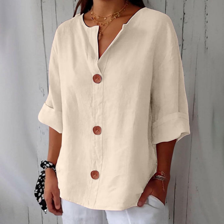 Grace & Jess |  Coastal Linen Blouse