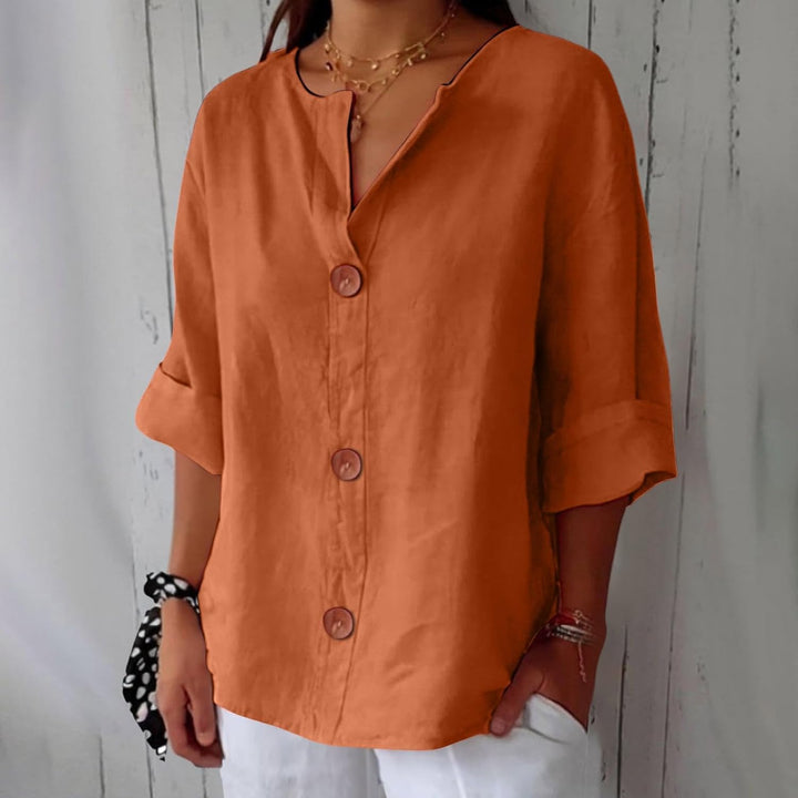 Grace & Jess |  Coastal Linen Blouse