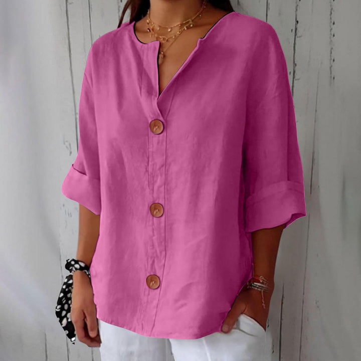 Grace & Jess |  Coastal Linen Blouse