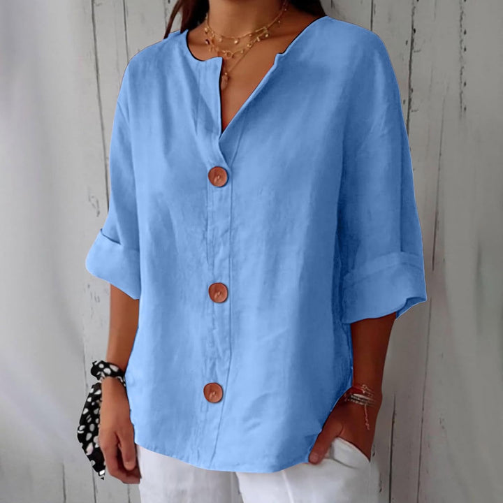 Grace & Jess |  Coastal Linen Blouse