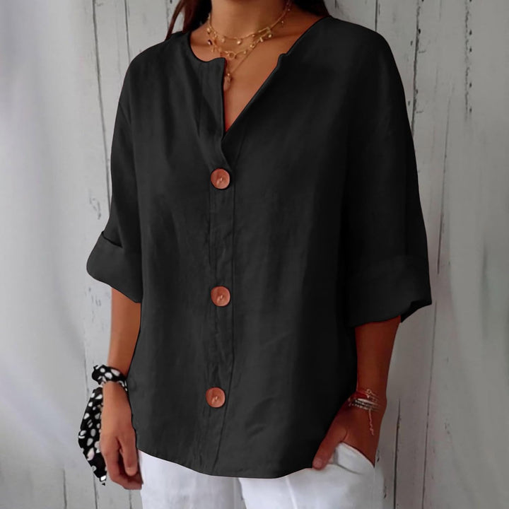 Grace & Jess |  Coastal Linen Blouse