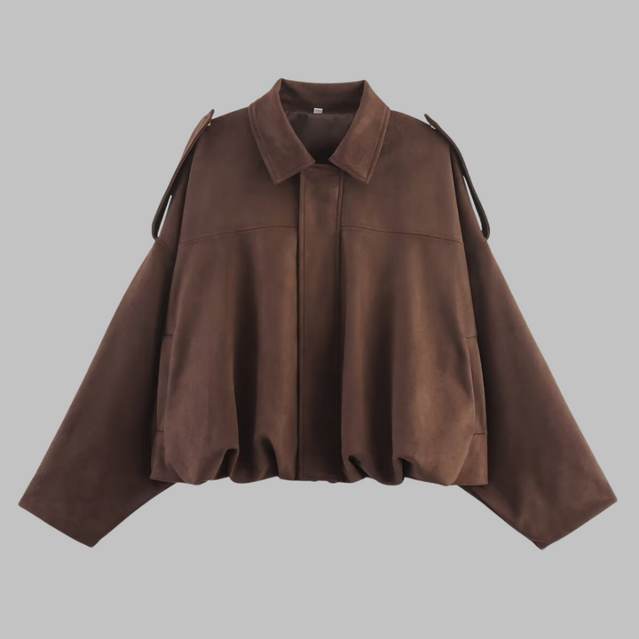 Grace & Jess | Comfy Loose Fit Military Jacket
