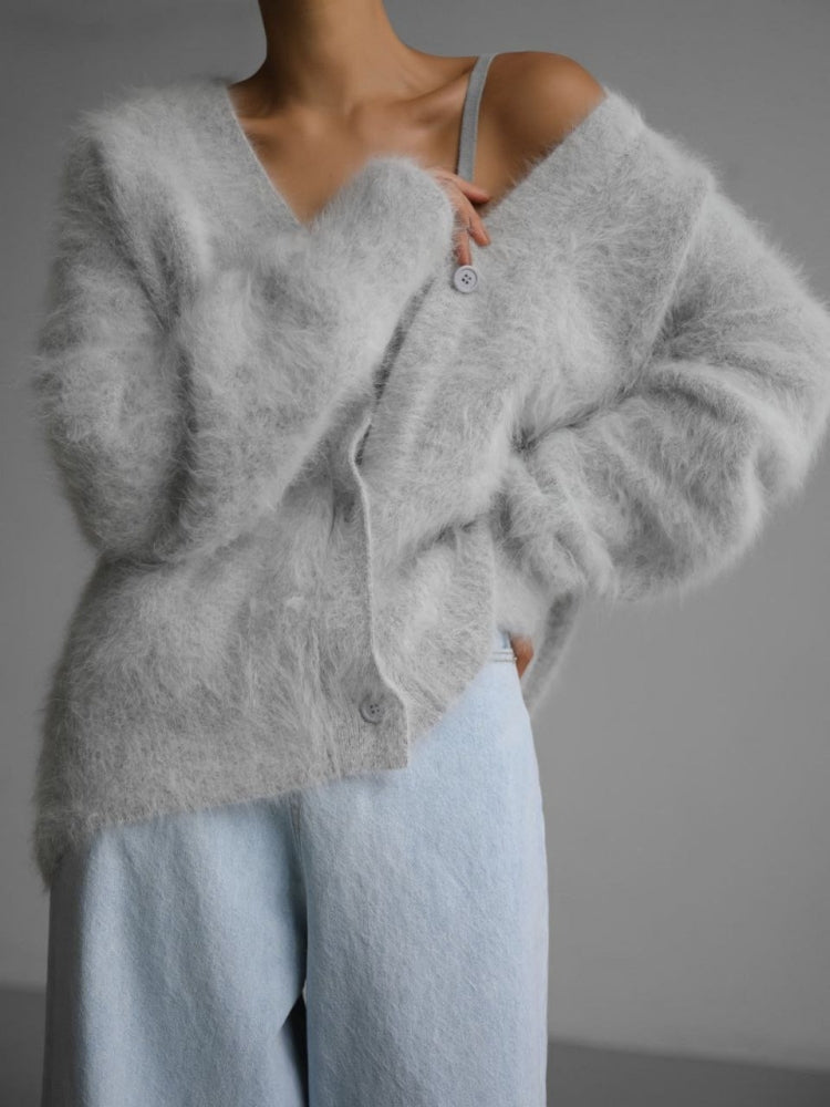 Grace & Jess | Vegan Knit Long Sleeve Cardigan