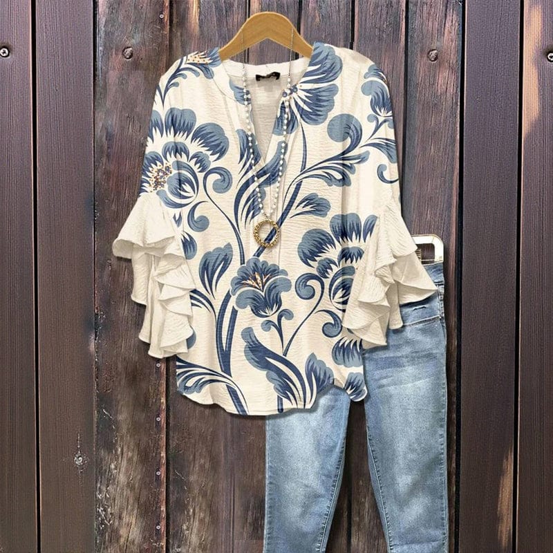Grace & Jess | Whisper Ruffle Blouse