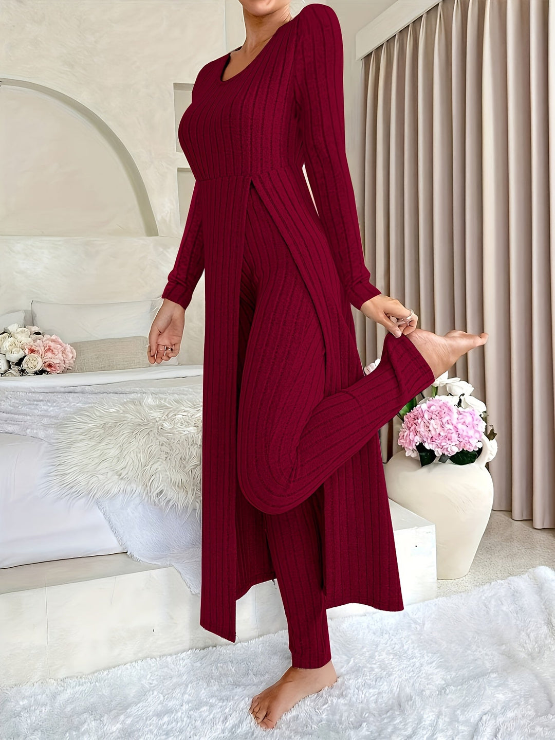 Grace & Jess | Long-sleeved Top and Bottom