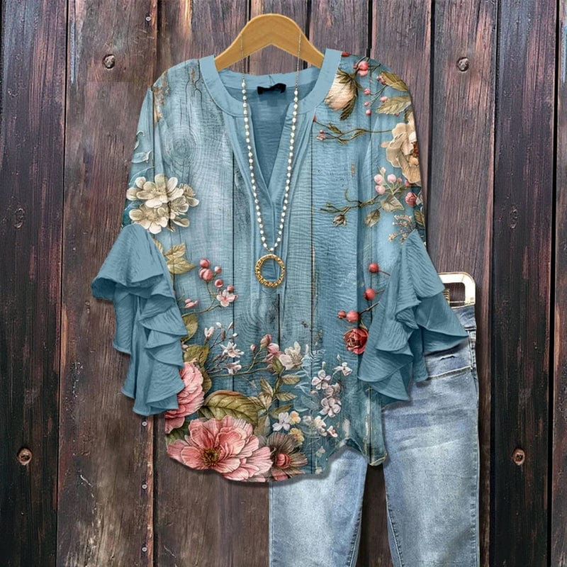 Grace & Jess | Whisper Ruffle Blouse