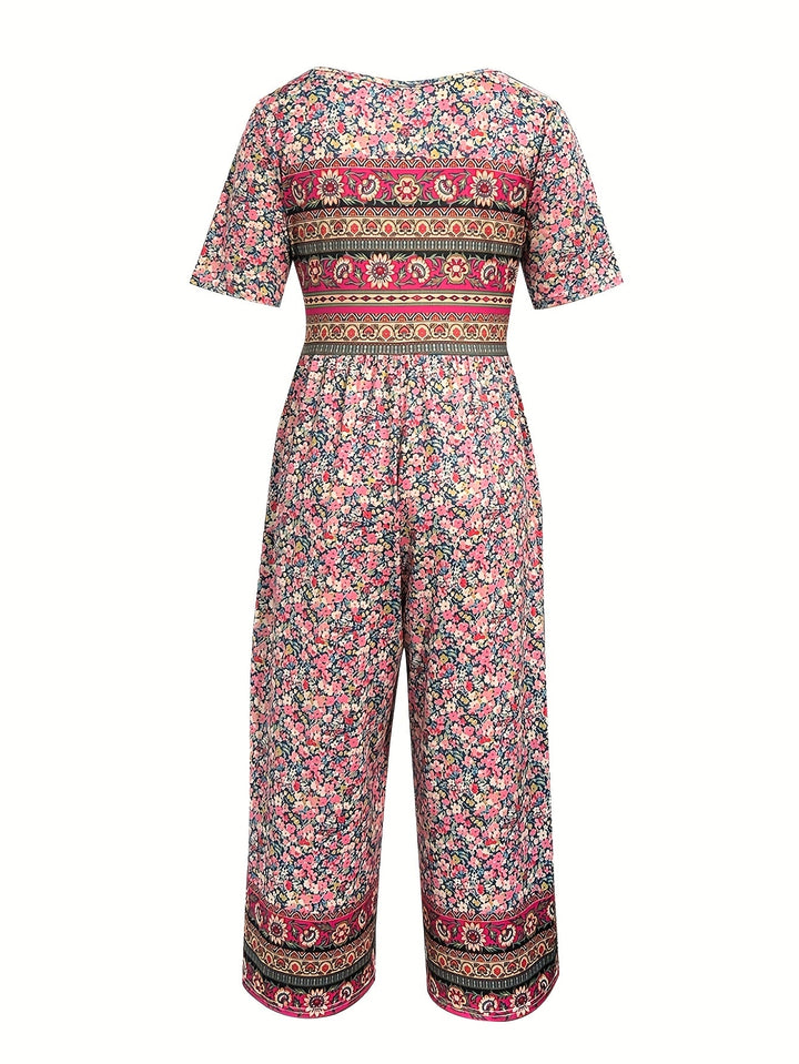 Grace & Jess | Wide-Leg Pants Dress