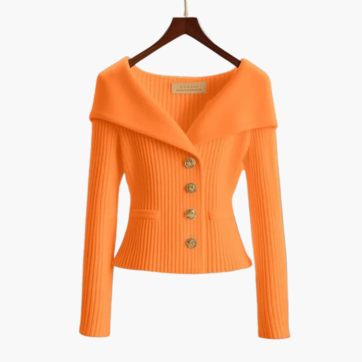 Grace & Jess | Ribbed Button-Up Cardigan