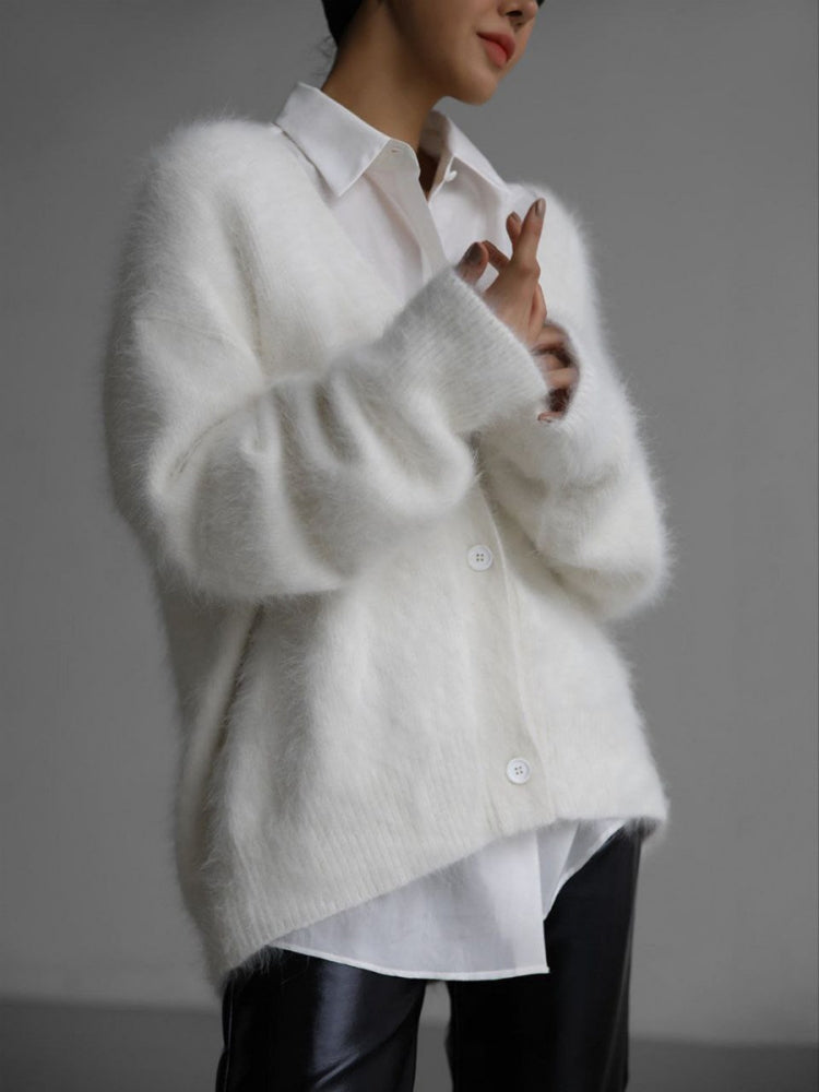 Grace & Jess | Vegan Knit Long Sleeve Cardigan