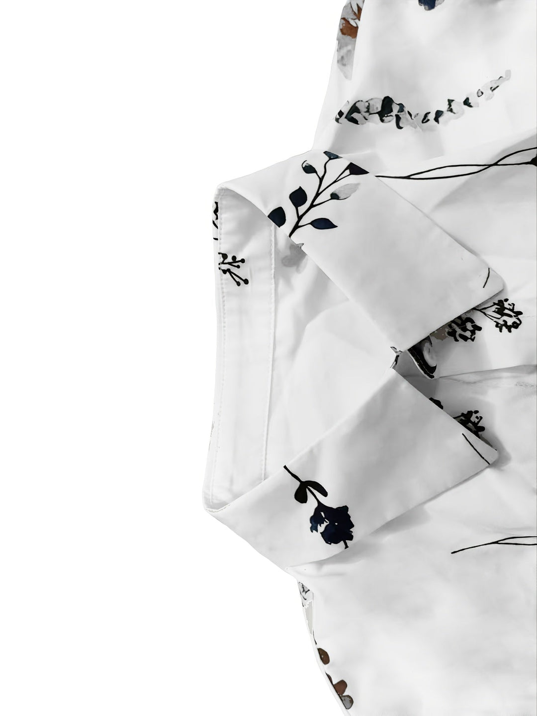 Grace & Jess | Elegant Floral Print Blouse Dress