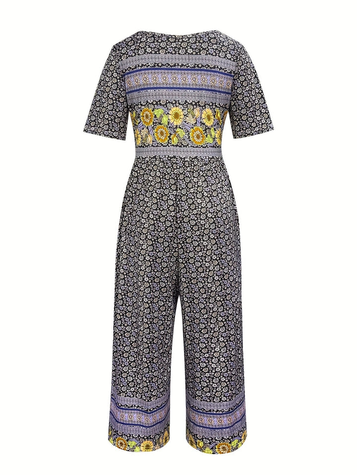 Grace & Jess | Print Casual Versatile Dress