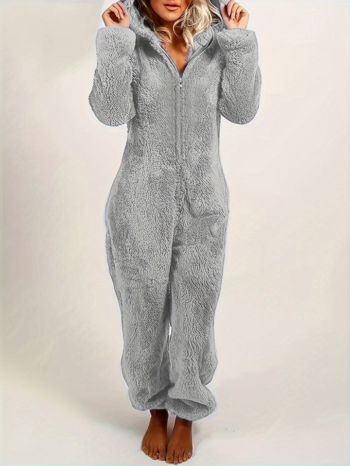 Grace & Jess | Plush Fleece Pyjama Jumpsuit -