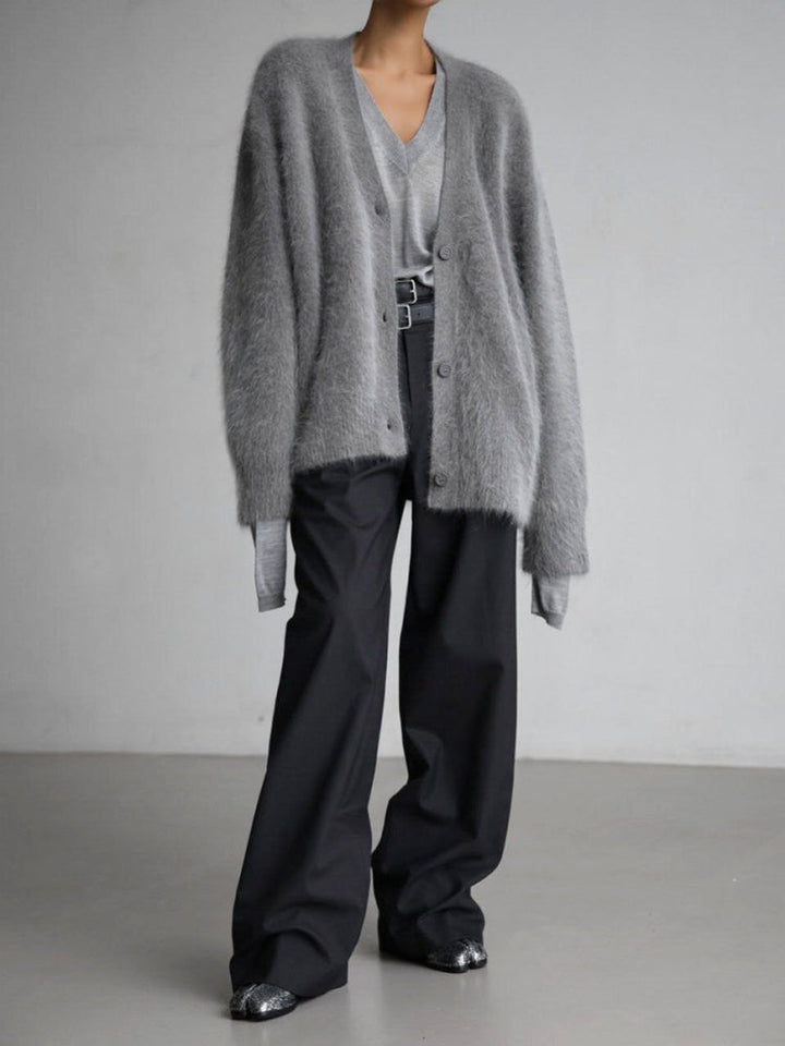 Grace & Jess | Vegan Knit Long Sleeve Cardigan