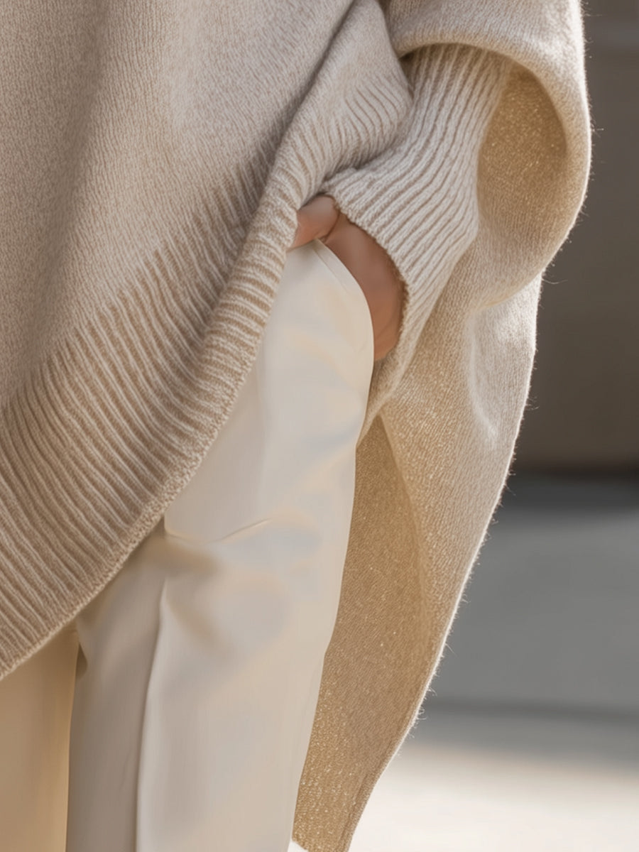 Grace & Jess | Oversized Poncho Sweater